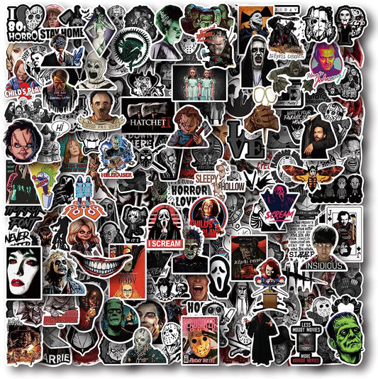 200 Pcs Horror Stickers