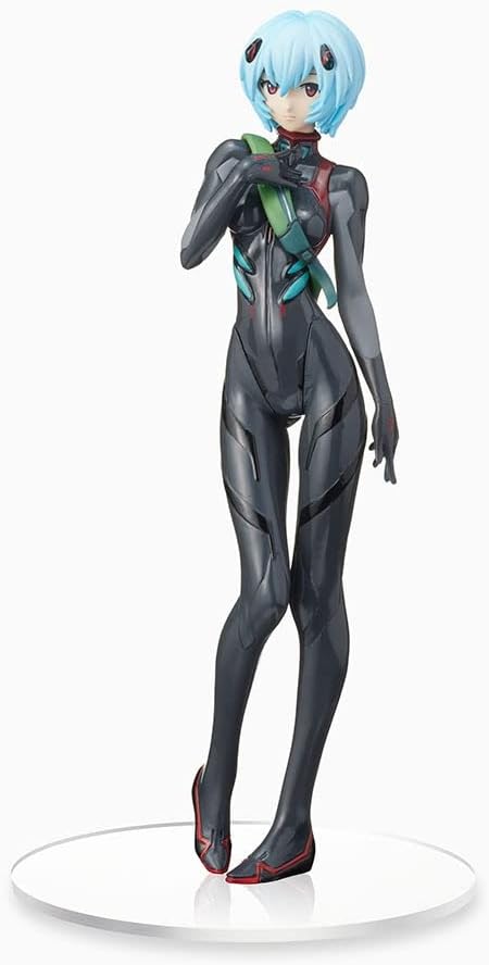 Sega Evangelion: Thrice Upon a Time SPM Figure-Rei Ayanami Black Medium