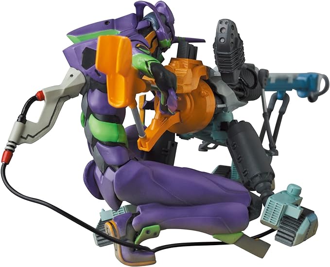 Neon Genesis Evangelion: EVA 01 Ultra Detail Figure, Multicolor