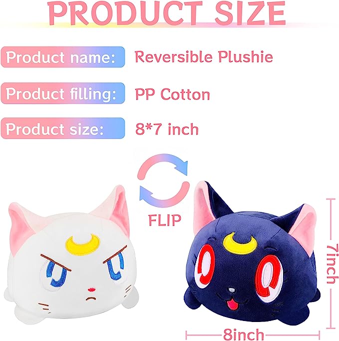 Sailor Moon Reversible Luna MoonCat