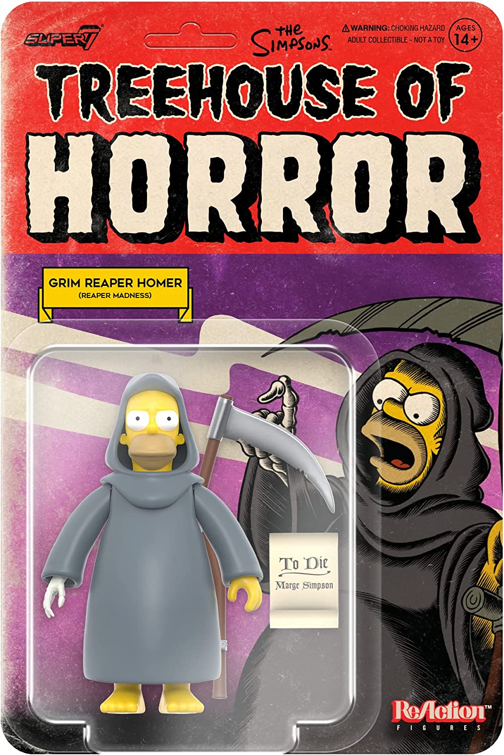 The Simpsons Treehouse of Horror Grim Reaper Homer